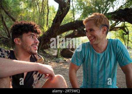 GAEL GARCIA BERNAL e BAD BUNNY in CASSANDRO (2023), diretto da ROGER ROSS WILLIAMS. Credito: AMAZON STUDIOS / album Foto Stock