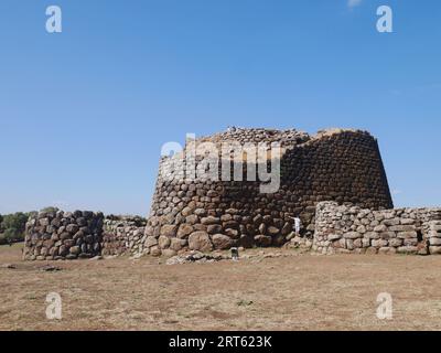 Nuraghe Losa, Abbasanta, Sardegna, Italia Foto Stock