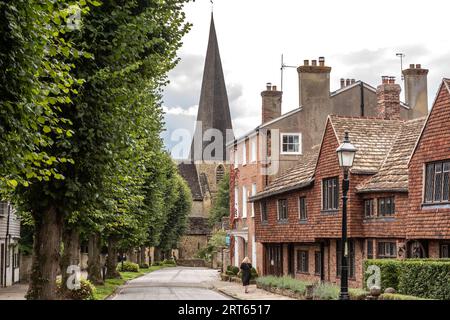 Horsham, 30 agosto 2023: Chiesa di Santa Maria sul Causeway Foto Stock