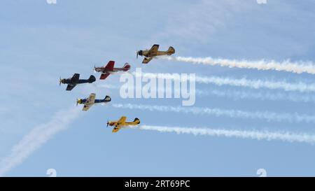 Torre del Mar, Málaga, Spagna.10 settembre 2023. Spettacolo aereo internazionale Foto Stock