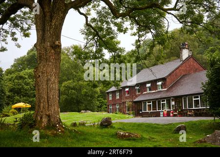 Terreni dello YHA Borrowdale del Lake District a Longthwaite, Keswick Foto Stock