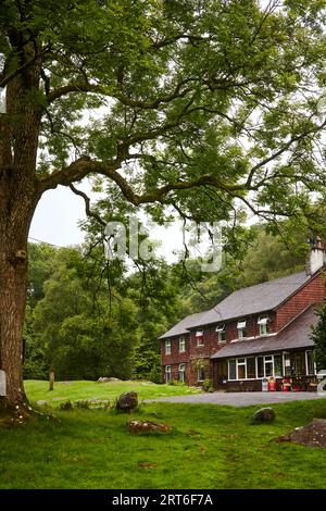 Terreni dello YHA Borrowdale del Lake District a Longthwaite, Keswick Foto Stock