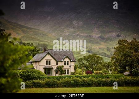 Bella casa a Borrowdale a Longthwaite, Keswick Lake District Foto Stock