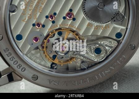 A. Lange & Söhne Calendario annuale 1815 Foto Stock