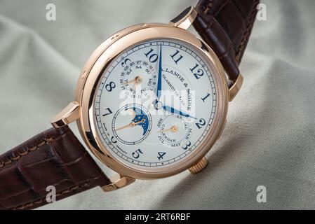 A. Lange & Söhne Calendario annuale 1815 Foto Stock