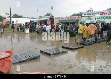 Glastonbury Festival 2005 Foto Stock