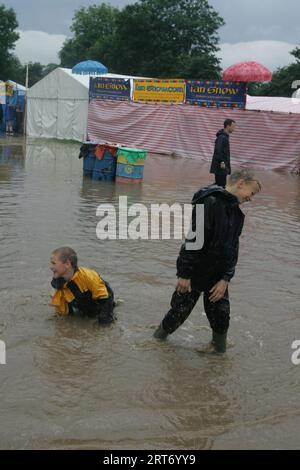 Glastonbury Festival 2005 Foto Stock