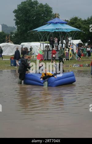 Glastonbury Festival 2005 Foto Stock