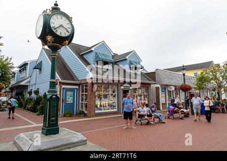 Central District and Architecture Cape May New Jersey USA Foto Stock