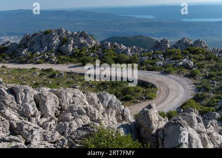 Tulove Grede nel Parco naturale di Velebit, Croazia Foto Stock