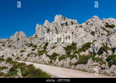 Tulove Grede nel Parco naturale di Velebit, Croazia Foto Stock