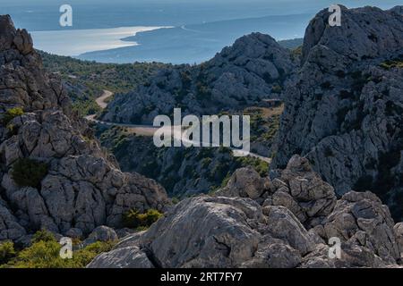 Tulove Grede nel Parco naturale di Velebit, Croazia Foto Stock