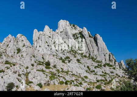 Tulove Grede nel Parco naturale di Velebit, Croazia Foto Stock