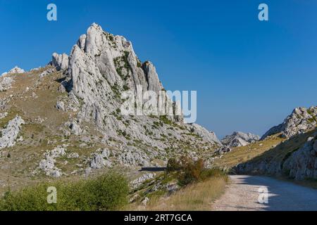 Tulove Grede nel Parco naturale di Velebit, Croazia Foto Stock