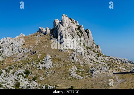 Tulove Grede nel Parco naturale di Velebit, Croazia Foto Stock