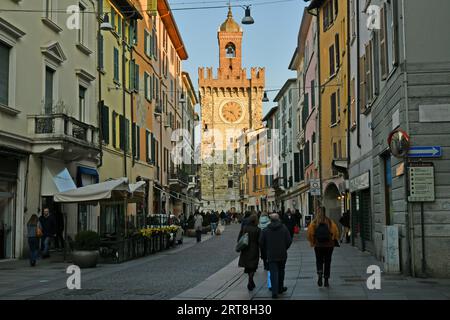 Brescia, una bellissima città italiana ricca di storia, testimonianze archeologiche e opere d'arte e di architettura Foto Stock