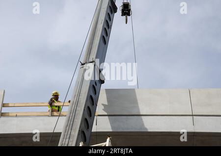 Costruzione di ponti a Tyson's Corner, Virginia Foto Stock