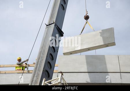 Costruzione di ponti a Tyson's Corner, Virginia Foto Stock