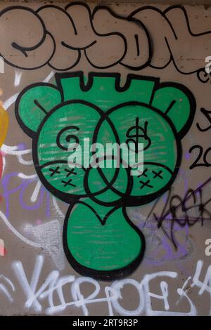 graffiti ad Albuquerque, New Mexico Foto Stock