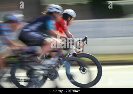 Tour De Lafayette 2023 durante la Gateway Cup 2023 a St. Louis, Missouri, USA Women's Cycling Foto Stock