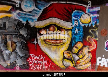 graffiti ad Albuquerque, New Mexico Foto Stock