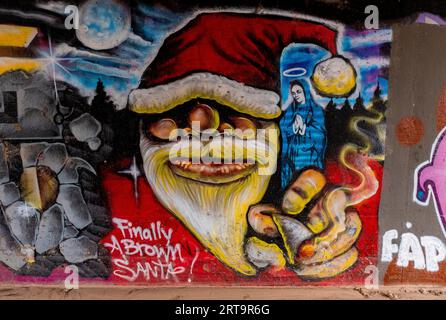 graffiti ad Albuquerque, New Mexico Foto Stock