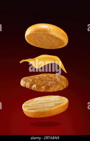 The Irresistible Allure of Hamburgers: Why They Are America's Favorite, foto ad alta risoluzione Foto Stock