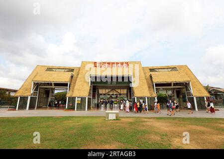 Sanya City, Cina - 1 aprile 2019: Sanya Yalong Bay International Rose Valley Gate, Sanya City, provincia di Hainan, Cina Foto Stock