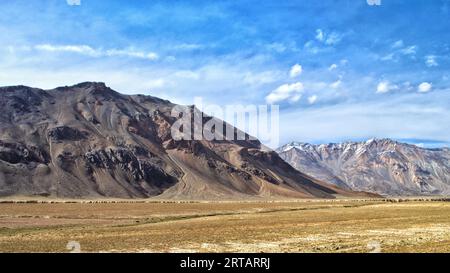 Montagne nella regione di Leh dell'himalaya Foto Stock