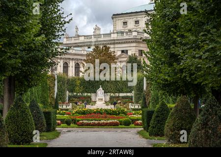 Monumento dell'imperatrice Elisabetta a Volksgarten Vienna, Austria, Europa Foto Stock