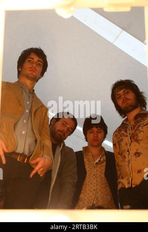 Panico alla discoteca al Glastonbury Festival 2008 Foto Stock