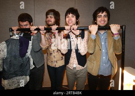 Panico alla discoteca al Glastonbury Festival 2008 Foto Stock