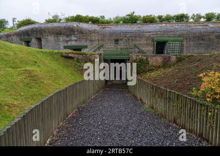 Il Museo radar 1944, a Douvres-la-Délivrande, Francia Foto Stock