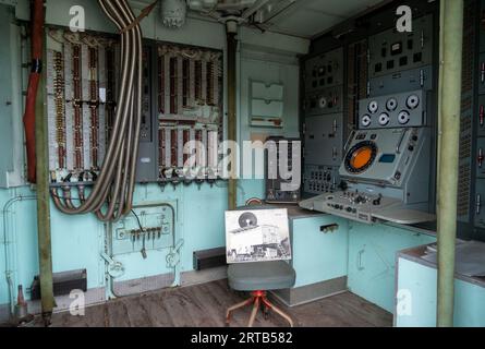 Il Museo radar 1944, a Douvres-la-Délivrande, Francia Foto Stock