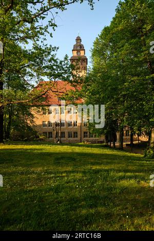 Municipio di Zeitz, distretto di Burgenland, Sassonia-Anhalt, Germania Foto Stock