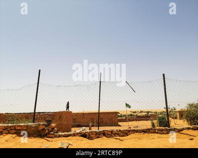 Mauritania, regione di Adrar, Entkemkemt, vita quotidiana Foto Stock