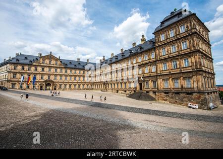 Nuova residenza a Bamberga, alta Franconia, Baviera, Germania Foto Stock