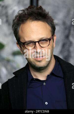 Londra, Regno Unito. 7 dicembre 2017. Jake Kasdan partecipa alla première britannica "Jumanji: Welcome to the Jungle" tenutasi al Vue West End di Londra, in Inghilterra. (Foto di Fred Duval/SOPA Images/Sipa USA) credito: SIPA USA/Alamy Live News Foto Stock