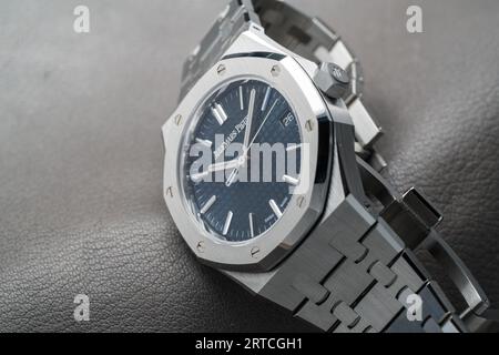 Vari modelli Audemars Piguet Royal Oak Foto Stock