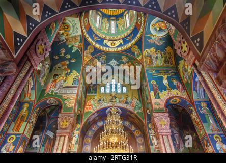 STS. Chiesa di Cirillo e Metodio a Lubiana, Slovenia. Foto Stock