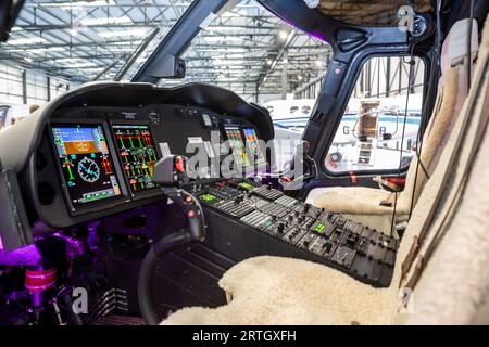 Air Charter Expo 2023 all'aeroporto di Londra Biggin Hill Foto Stock