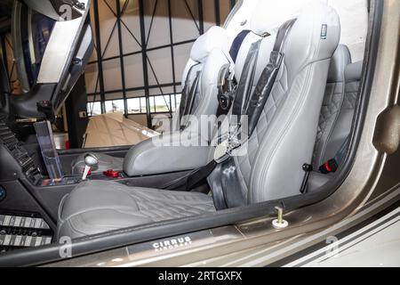 Air Charter Expo 2023 all'aeroporto di Londra Biggin Hill Foto Stock