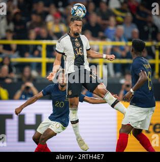 Dortmund, Germania. 12 settembre 2023. Benjamin Henrichs (Deutschland) Deutschland - Frankreich 12.09.2023 Copyright (nur für journalistische Zwecke) di Foto Stock