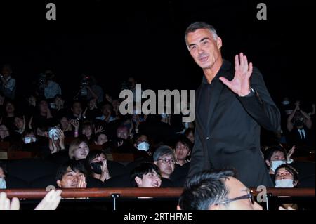 Tokyo, Giappone. 13 settembre 2023. Il regista Chad Stahelski partecipa alla première giapponese del film "John Wick: Chapter 4" a Tokyo, in Giappone, mercoledì 13 settembre 2023. Foto di Keizo Mori/UPI Credit: UPI/Alamy Live News Foto Stock