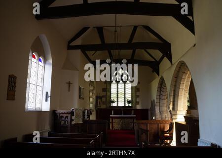 La Chiesa di San James, Dadlington, Leicestershire, England, Regno Unito Foto Stock