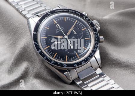 Omega Speedmaster 2998-1 Oval-O. Foto Stock