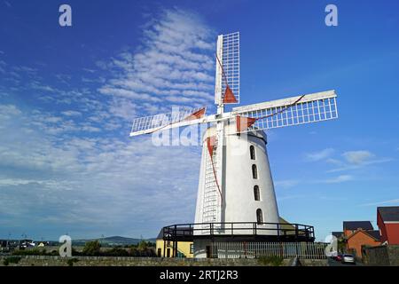 Blennerville Windmill è un mulino a torre situato a Blennerville, Co. Kerry Foto Stock