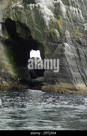 Little Skellig, la seconda colonia di gannet più grande del mondo Foto Stock