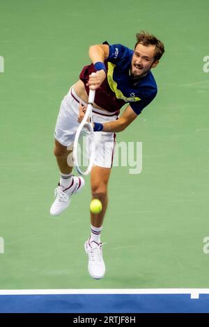 Daniil Medvedev (RUS che gareggia nelle finali del singolo maschile agli US Open di Tennis 2023 Foto Stock