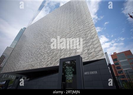 Visita il Perelman Performing Arts Center a Lower Manhattan, New York, il 13 settembre 2023. Il centro delle arti dello spettacolo, costruito al Ground zero a Lower Manhattan, dovrebbe aprire il 19 settembre 2023, con il primo di cinque concerti incentrati sul tema del rifugio. Credito: Brazil Photo Press/Alamy Live News Foto Stock